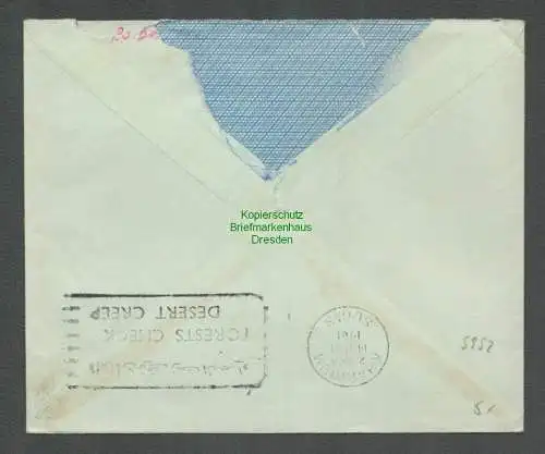 B5952 Brief Khartum Sudan Luftpost 1961 nach Dresden