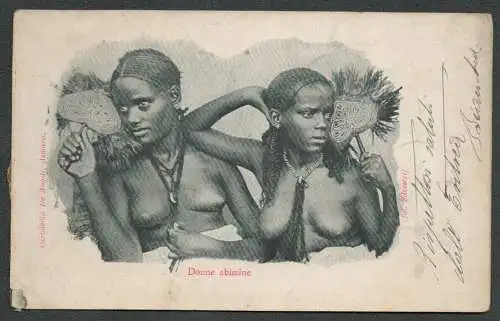 B6657 AK donne abissine Abessinierinnen Massaua Eritrea 1906