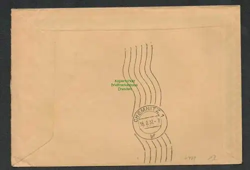 B6429 Brief Deutsches Reich 1937 Telegraphenamt München Nach Chemnitz