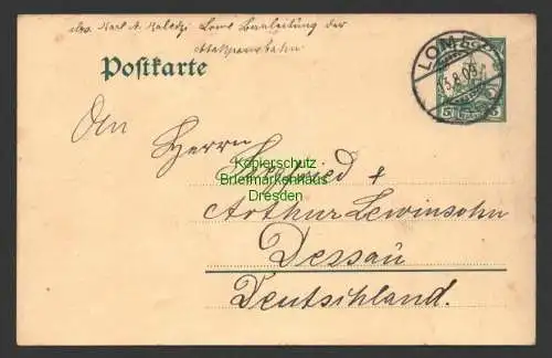 B7342 Postkarte Ganzsache Lome Togo 1909 Bauleitung der Atakpamebahn Bahnbau