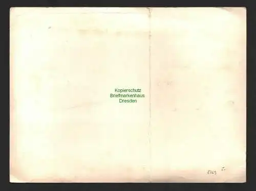 B8769 DDR Gedenkblatt DDR 74 Karl Marx Stadt 1974