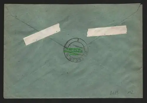 B9239 R-Brief Gebr. Hörmann A.-G. Cottbus 1 d 1943 Richard Meyer  Lebensmittel