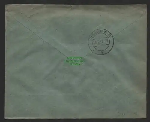 B9829 R-Brief Gebr. Hörmann A.-G. Zittau 1 341 Hans Klötzer 1943 Zittauer Honigk