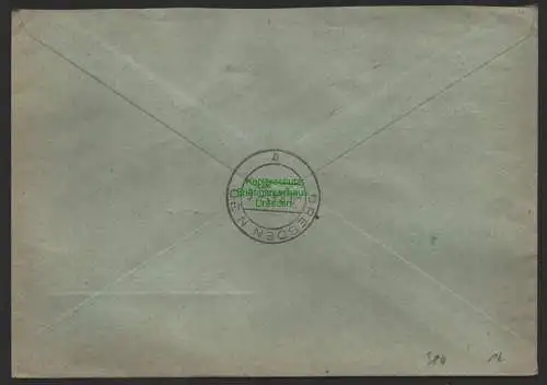 B9811 R-Brief Gebr. Hörmann A.-G. Wuppertal-Barmen 1 a Robert Kannegiesser 1942