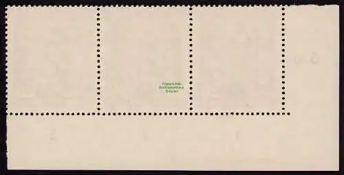 DDR DV 3596 348 DZ im Dreierstreifen ** 70. Todestag von Karl Marx 1953