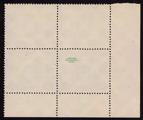 DDR DV 3583 314 DZ im VB Viererblock  ** Persönlichkeiten Avicenna  1952