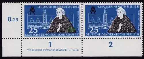 DDR DV 3771 650 ** Leipziger Herbstmesse 1958