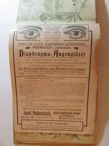 Exportbier Brauerei Reichelbräu A.-G. Kulmbach Postkarten Album 1900 Jugendstil