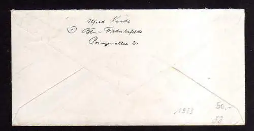 h1923 Handstempel Bezirk 3 Berlin Friedrichsfelde 1.7.48  gepr.  Thale / Harz