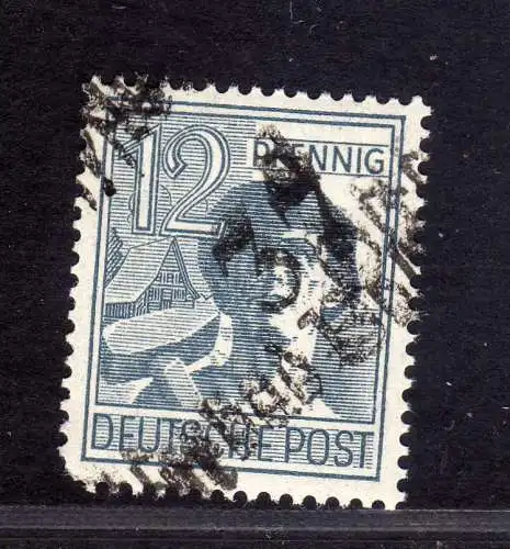 h2321 Handstempel Bezirk 37 Ostsebad Boltenhagen 12 Pfg. ** geprüft BPP