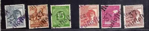 h2525 Handstempel Bezirk 37 58 Neukloster 12 24 Zi 15 grün postfrisch ** gepr. B