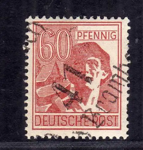 h3070 Handstempel Bezirk 41 Bad Brambach 60I helle 60 ** gepr. BPP postfrisch