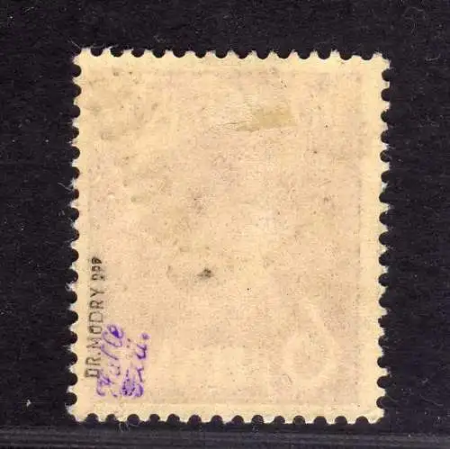 h2357 Handstempel Bezirk 37 17b Dömitz 6 schwarz * geprüft BPP