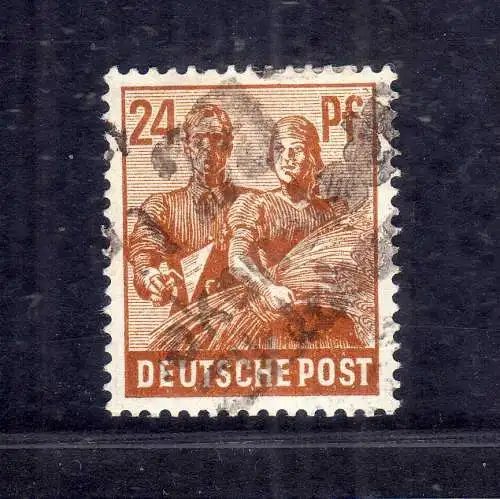 h3808 SBZ Bezirkshandstempel Bezirk 29 Hakenstedt 24 Pfg. * gepr. BPP