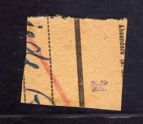 h3802 SBZ Bezirkshandstempel Bezirk 29 Badersleben 60I helle 60 PKA gepr.