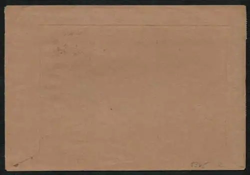h5345 SBZ Währungsreform 1948 Brief Zehnfachfrankatur Zweigpostamt Schönbach