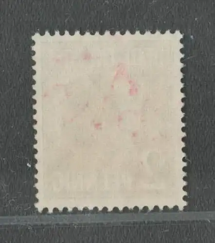 h4914 SBZ Bezirkshandstempel Bezirk 37 Barth b roter Aufdruck 166 (*) FA BPP