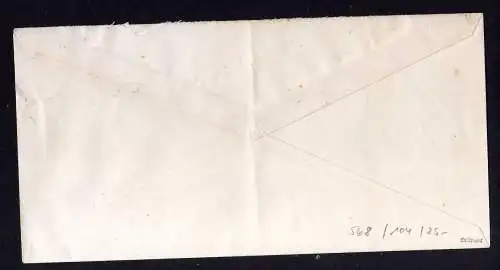 h568 Brief Handstempel Bezirk 16 Nohra 6 + 40 Pfg. 08.7.48 + 2 Pfg. Weimar 1 gep