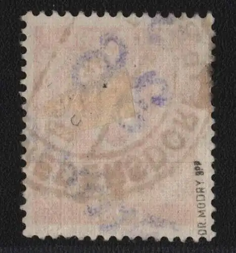 h6374 SBZ Handstempel Bezirk 36 Fredersdorf Ziffer 8 gestempelt gepr. BPP