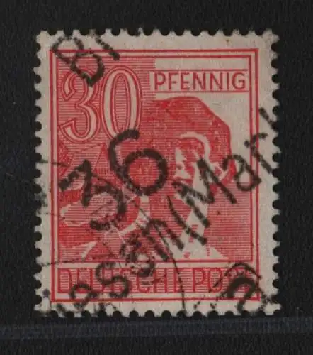 h6281 SBZ Handstempel Bezirk 36 Briesen Mark 30 Pfg. gestempelt gepr. BPP