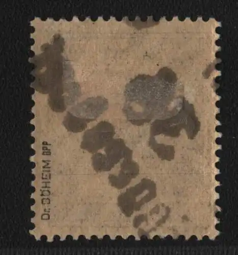 h6329 SBZ Handstempel Bezirk 36 Eggersdorf 80 Pfg. * gepr. BPP