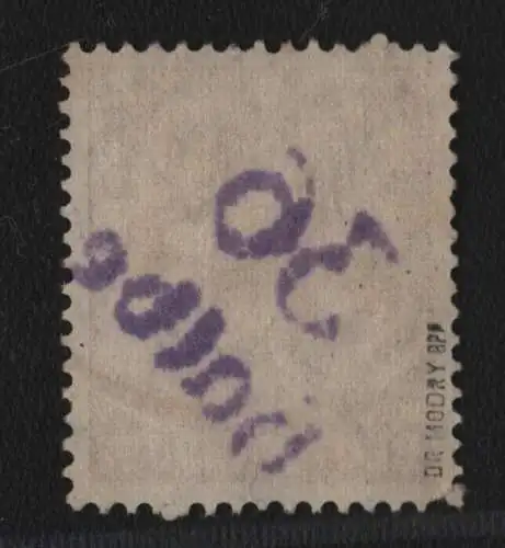 h6436 SBZ Handstempel Bezirk 36 Halbe violett 24 Pfg. 174 gestempelt gepr. BPP