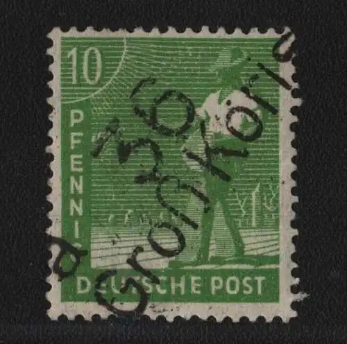 h6416 SBZ Handstempel Bezirk 36 Groß Köris 10 ** postfrisch gepr. BPP