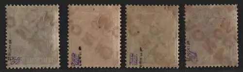 h6743 SBZ Handstempel Bezirk 36 Welzow 4 Werte * gepr. BPP