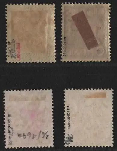 h6797 SBZ Handstempel Bezirk 36 Wriezen 6,12 *, 2x 24 (*) ohne Gummi gepr. BPP