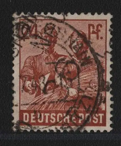 h6623 SBZ Handstempel Bezirk 36 Neuzelle 24 Pfg. 174 gestempelt gepr. BPP