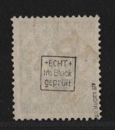 h6556 SBZ Handstempel Bezirk 36 Mahlow Ziffer 50 gestempelt gepr. BPP