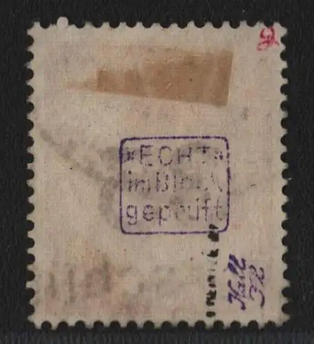 h6591 SBZ Handstempel Bezirk 36 35 Sulmirschütz 8 Pfg. gestempelt gepr. BPP
