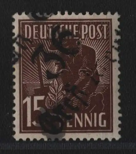 h6419 SBZ Handstempel Bezirk 36 Groß Kreutz 15 ** postfrisch gepr. BPP