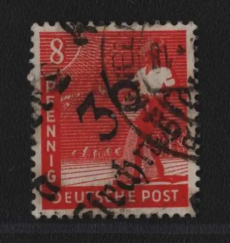 h6470 SBZ Handstempel Bezirk 36 Kirchmöser 2a 8 Pfg. gestempelt gepr. BPP