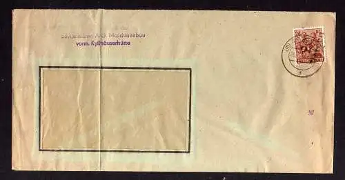 h778 Brief Handstempel Bezirk 20 Drübeck Wernigerde 03.7.48 Arzt nach Chemnitz