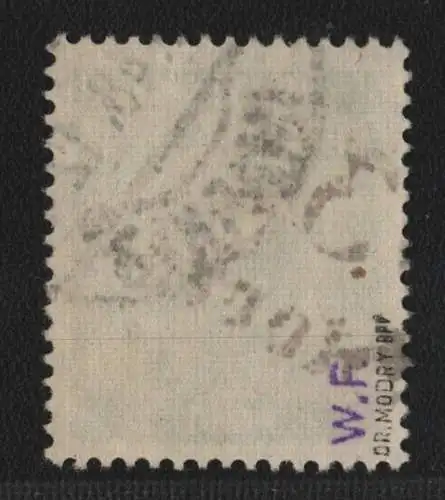 h6712 SBZ Handstempel Bezirk 36 Storkow Ziffer 5 gestempelt gepr. BPP