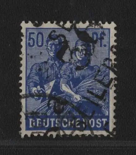 h6699 SBZ Handstempel Bezirk 36 Seilershof 50 Pfg. gestempelt echter Aufdruck ni