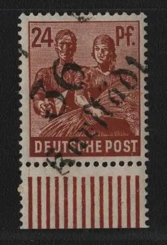 h6453 SBZ Handstempel Bezirk 36 Karstädt 24 Pfg. Postmuseum ND ** postfrisch BPP