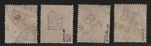 h6499 SBZ Handstempel Bezirk 36 Liebenwalde 4 Werte gestempelt mit 15 Pfg. 171 g