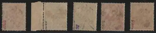 h6717 SBZ Handstempel Bezirk 36 Teltow 5 Werte ** postfrisch gepr. BPP