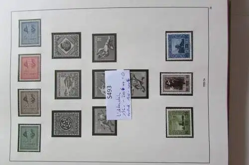 S493 Sammlung Lichtenstein postfrisch gestempelt doppelt gesammelt 1960 - 2007