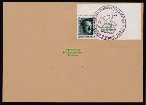 B18209 DR Deutsches Reich Brief  1938  Mi. 650  Brief