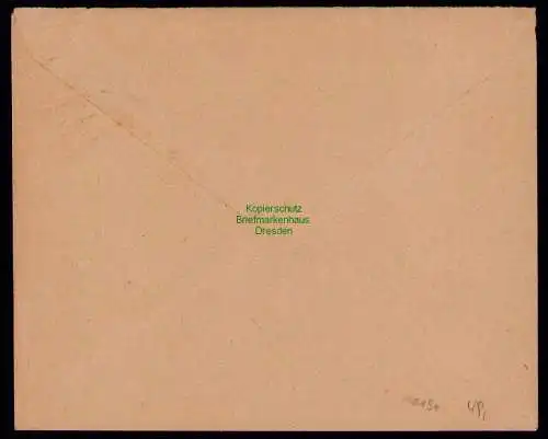 B18190 Brief DSW Afrika Vordruck Umschlag Laszig & Ihde Otjiwarongo 1908 Outjo