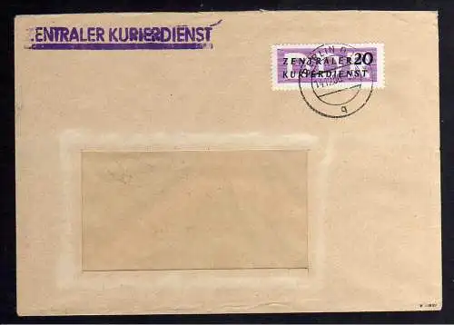 B1828 DDR ZKD 7 Brief Berlin Kabelwerk Oberspree Oberschöneweide geprüft BPP nac