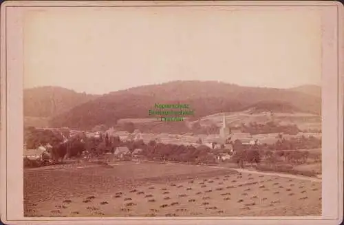 B17546 Neustadt Harz Foto auf Hartpappe 16,8 x 11,0 cm um 1890