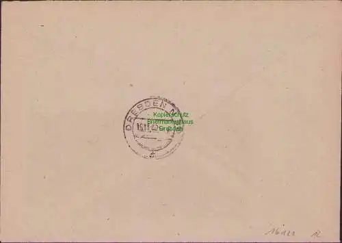 B17521 Einschreiben R-Brief 918 an Gebr. Hörmann A.-G. Teplitz Schönau 1942