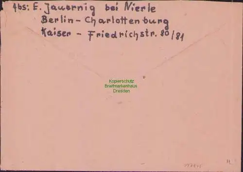 B17245 Brief SBZ Thüringen Mohlsdorf Kr. Greiz an Einwohnermeldeamt Gera 1946