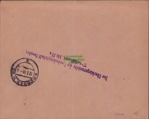 B17427 Einschreiben R-Brief an Gebr. Hörmann A.-G. Freistempel 38 Pfg. Antwort