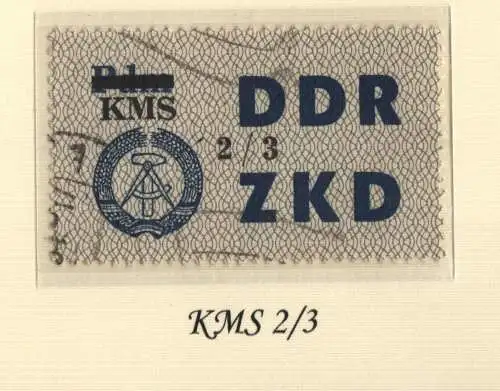 B13772 ZKD C 53 KMS 2/3 lose Wellenstempel  echt gestempelt