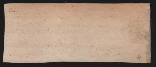 B11800 Brief Württemberg Postschein Tübingen 1842